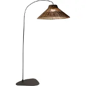 New Garden LED vloerlamp Innes, 230cm Niza, dimbaar, zwart, Woon-/ Eetkamer, metaal