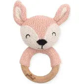 Jollein Bijtring Deer - Pale Pink
