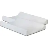 Jollein Aankleedkussenhoes Badstof Wit 2-Pack