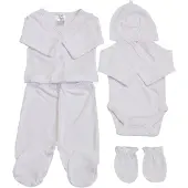Petit villain Giftset 5-delig MT44 Wit maat Prematuur