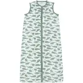 Jollein Babyslaapzak Jollein Zomer Hydrofiel Whales Ash Green-70 cm