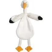 Happy horse Ooievaar Sky Knuffeldoekje - Wit - Baby cadeau