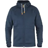 Fjällräven - Övik Fleece Hoodie - Fleecevest L, blauw
