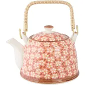 Clayre & Eef Roze Theepot 18*14*12 cm / 700 ml 6CETE0006