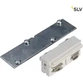 SLV Witte Connector 3 Fase Met Montageplaat