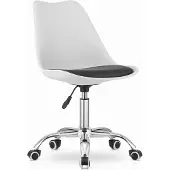 Viking Choice ALBA - Bureaustoel - draaistoel - met wieltjes - zwart en wit