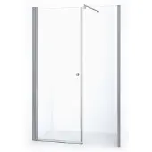 Maxaro Zircon Comfort Douchedeur | 145 cm Chroom Helder glas Draaideur