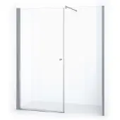 Maxaro Zircon Comfort Douchedeur | 175 cm Chroom Helder glas Draaideur