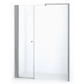 Maxaro Zircon Comfort Douchedeur | 160 cm Chroom Helder glas Draaideur