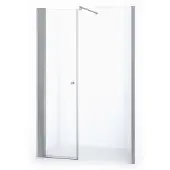Maxaro Zircon Comfort Douchedeur | 150 cm Chroom Helder glas Draaideur