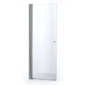 Maxaro Zircon Comfort Douchedeur | 80 cm Chroom Helder glas Pendeldeur