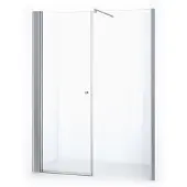 Maxaro Zircon Comfort Douchedeur | 170 cm Chroom Helder glas Draaideur