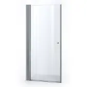 Maxaro Zircon Comfort Douchedeur | 95 cm Chroom Helder glas Draaideur