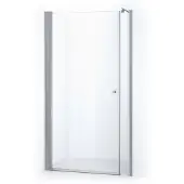 Maxaro Zircon Comfort Douchedeur | 120 cm Chroom Helder glas Draaideur
