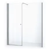 Maxaro Zircon Comfort Douchedeur | 190 cm Chroom Helder glas Draaideur