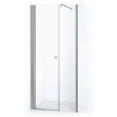 Maxaro Zircon Comfort Douchedeur | 120 cm Chroom Helder glas Draaideur