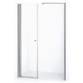 Maxaro Zircon Comfort Douchedeur | 150 cm Chroom Helder glas Draaideur