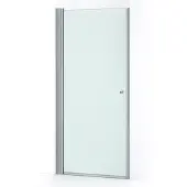Maxaro Zircon Comfort Douchedeur 95cm Chroom Mat Glas Draaideur | Douchedeur glas | Glazen Douchedeur | Nisdeur Douchewand