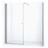 Maxaro Zircon Comfort Douchedeur | 200 cm Chroom Helder glas Draaideur