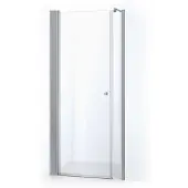 Maxaro Zircon Comfort Douchedeur | 120 cm Chroom Helder glas Draaideur