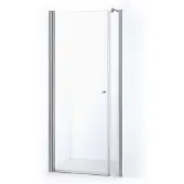 Maxaro Zircon Comfort Douchedeur | 105 cm Chroom Helder glas Draaideur