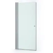 Maxaro Zircon Comfort Douchedeur 105 cm Chroom Matglas Draaideur | Douchedeur glas | Glazen Douchedeur | Nisdeur Douchewand