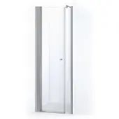 Maxaro Zircon Comfort Douchedeur | 100 cm Chroom Helder glas Draaideur