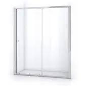 Maxaro Ruby Allure Douchedeur 185cm Chroom Helder Glas Schuifdeur | Douchedeur Schuifdeur | Schuifdeur Douche | Schuifwand douche