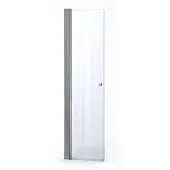 Maxaro Zircon Comfort Douchedeur | 60 cm Chroom Helder glas Pendeldeur