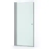 Maxaro Zircon Comfort Douchedeur 105cm Chroom Mat Glas Draaideur | Douchedeur glas | Glazen Douchedeur | Nisdeur Douchewand