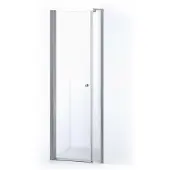 Maxaro Zircon Comfort Douchedeur | 95 cm Chroom Helder glas Draaideur