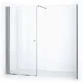 Maxaro Zircon Comfort Douchedeur | 210 cm Chroom Helder glas Draaideur
