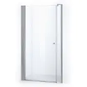 Maxaro Zircon Comfort Douchedeur | 120 cm Chroom Helder glas Draaideur