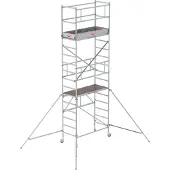 Altrex Vouwsteiger Rs Tower 34 - Module 3 - Aluminium - Werkhoogte 5,80-7,80m