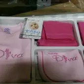 Petit villain 5 delige kledingset "kleine Diva"