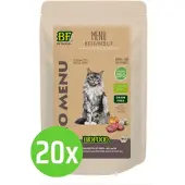 Biofood 20x Organic Rund Menu - Kattenvoeding - 100g