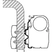 Thule Hymer Camp Adapter <2011 350