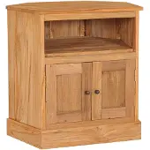 vidaXL Hoekkast 60x45x60 cm massief teakhout