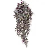 Maxifleur Kunstplanten Tradescantia kunst hangplant 100cm - paars