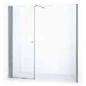 Maxaro Zircon Comfort Douchedeur | 200 cm Chroom Helder glas Draaideur