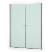 Maxaro Zircon Comfort Douchedeur | 155 cm Chroom Matglas Pendeldeur