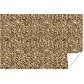 PosterMonkey Poster Graniet - Patroon - Structuur - 90x60 cm