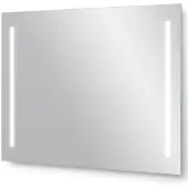 Maxaro Meso Badkamerspiegel met ledverlichting | 90x60cm | Badkamer Spiegel | Spiegel met verlichting | Design Spiegel Badkamer