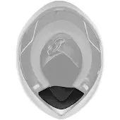 AGV K6 Wind Protector Zwart