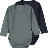 Minymo Rompertje/body navy / duifblauw