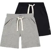 Minymo Broek navy / grijs