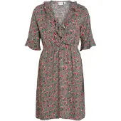 Vila Jurk 'Eva Aya' groen / rosa / rood