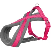 Trixie Premium Touren Hondentuig fuchsia Maat S-M: 40-70cm Borstomvang