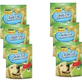 Bonzo 6x (Friskies) Dental Delicious Beef - Hondensnack - 200g