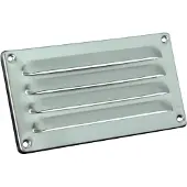 Nedco Aluminium schoepenroosters aluminium schoepenrooster 180x90 mm aluminium